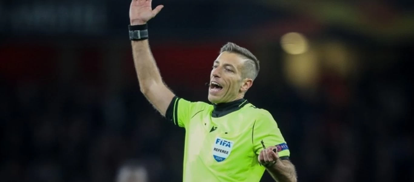 Ολυμπιακός - Μάντσεστερ Σίτι: Ορίστηκε διαιτητής ο Ιταλός Ντάβιντε Μάσα